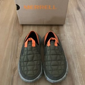 Merrill Hut Moc 2.0, little boys size 11 shoes